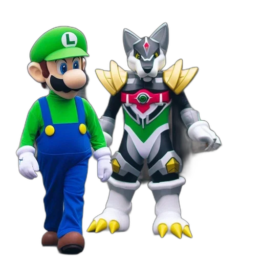 robot, animal, mask, staff transparent PNG cut-out