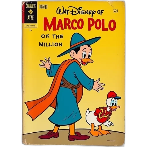 comic book art, cartoon, cover, disney transparent PNG cut-out