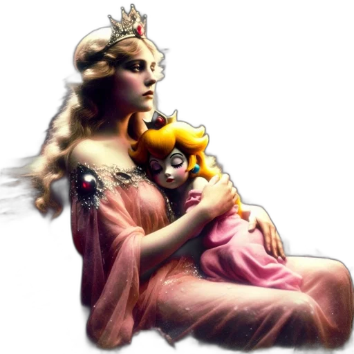 crown, concept art, 3d render, photorealistic transparent PNG cut-out