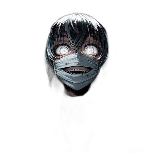 mask, face, creature, robot transparent PNG cut-out