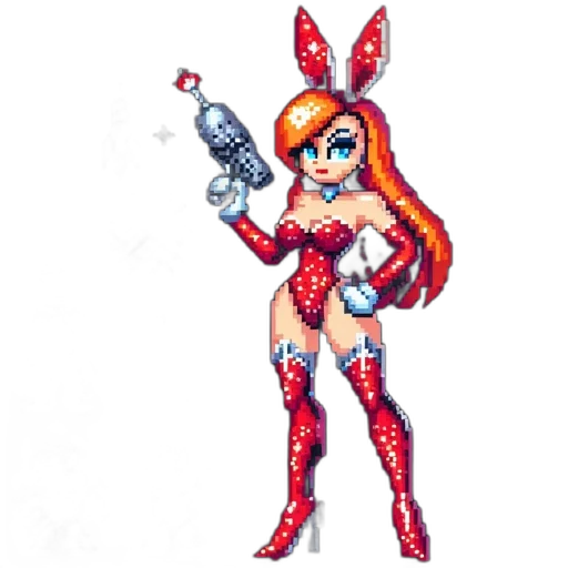 weapon, pixel art, concept art, comic book art transparent PNG cut-out