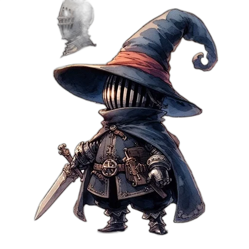 staff, mask, hat, creature transparent PNG cut-out