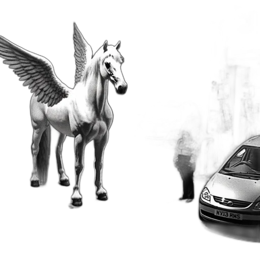car, animal, concept art, fantasy art transparent PNG cut-out