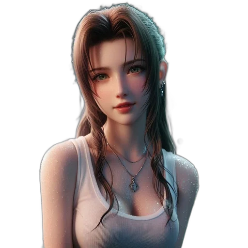 face, jewelry, photorealistic, fantasy art transparent PNG cut-out
