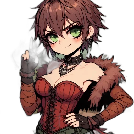 staff, weapon, dragon, dress transparent PNG cut-out