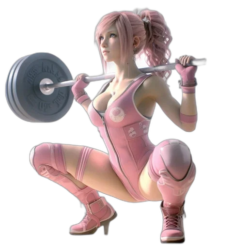 weapon, staff, concept art, 3d render transparent PNG cut-out