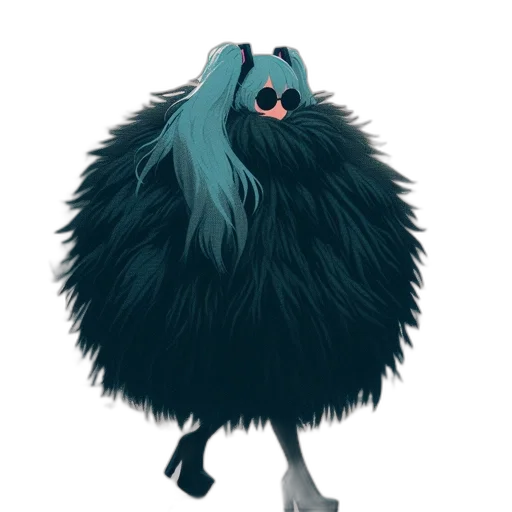 creature, animal, hair, mask transparent PNG cut-out
