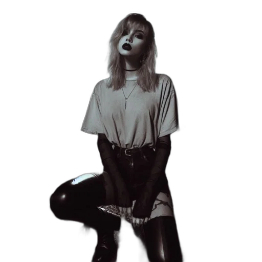 dress, jacket, staff, face transparent PNG cut-out
