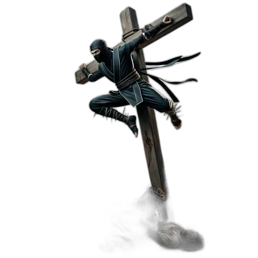 sword, weapon, staff, robot transparent PNG cut-out