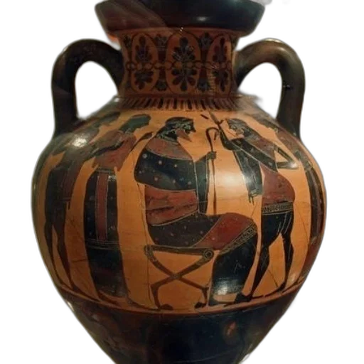 bottle, jewelry, mask, ancient transparent PNG cut-out