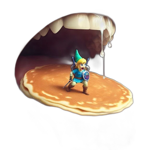 food, hat, staff, creature transparent PNG cut-out