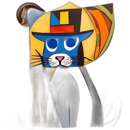 staff, hat, mask, animal transparent PNG cut-out