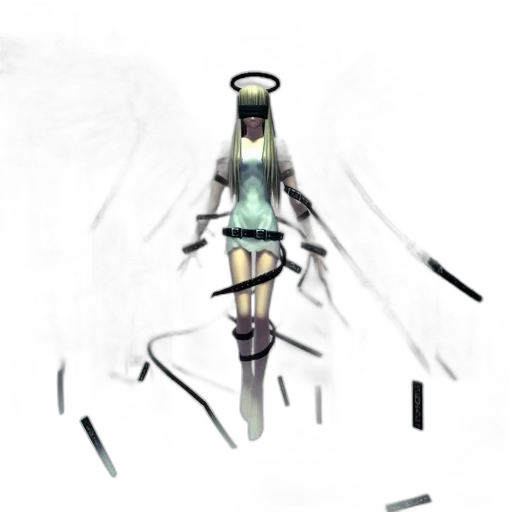 sword, weapon, staff, creature transparent PNG cut-out
