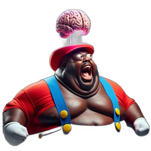 hat, crown, face, staff transparent PNG cut-out