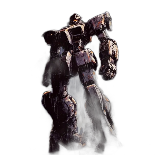 robot, weapon, creature, face transparent PNG cut-out