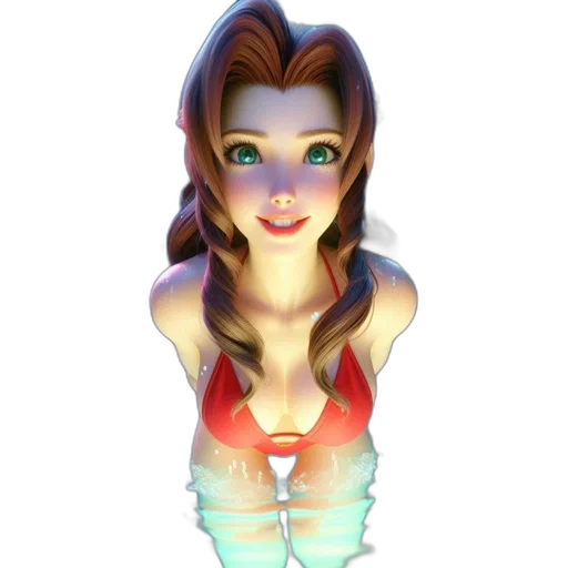 dress, jewelry, face, staff transparent PNG cut-out
