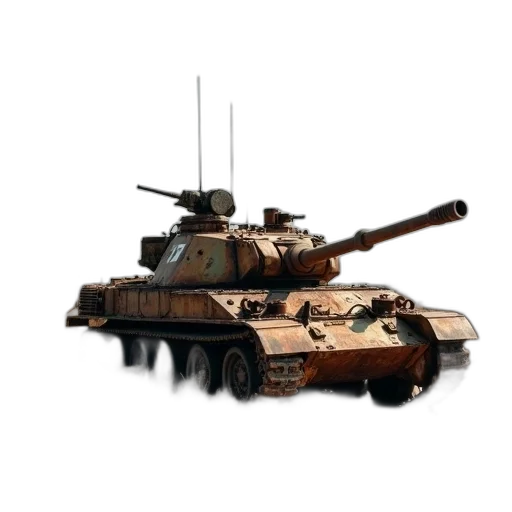 weapon, car, animal, 3d render transparent PNG cut-out