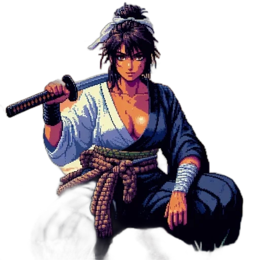 sword, weapon, staff, pixel art transparent PNG cut-out