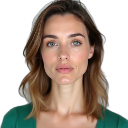 face, hair, staff, crown transparent PNG cut-out
