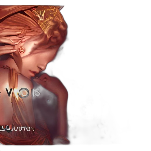 concept art, fantasy art, 3d render, photorealistic transparent PNG cut-out