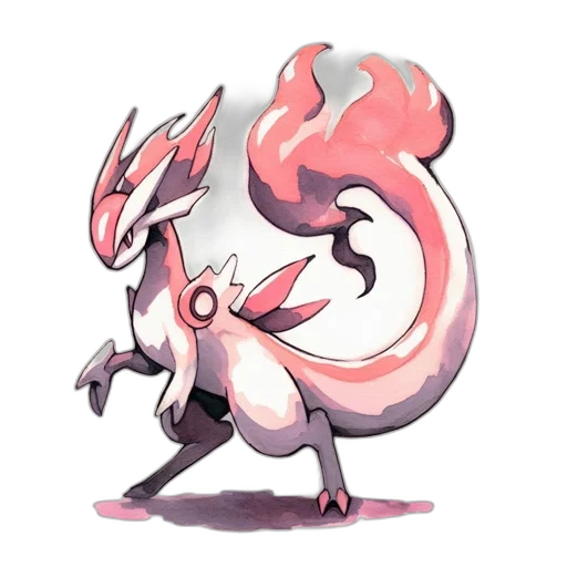 dragon, creature, staff, animal transparent PNG cut-out