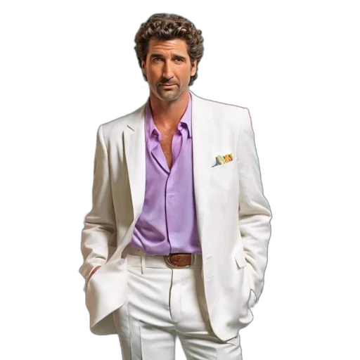 jacket, photorealistic, pastel, man transparent PNG cut-out