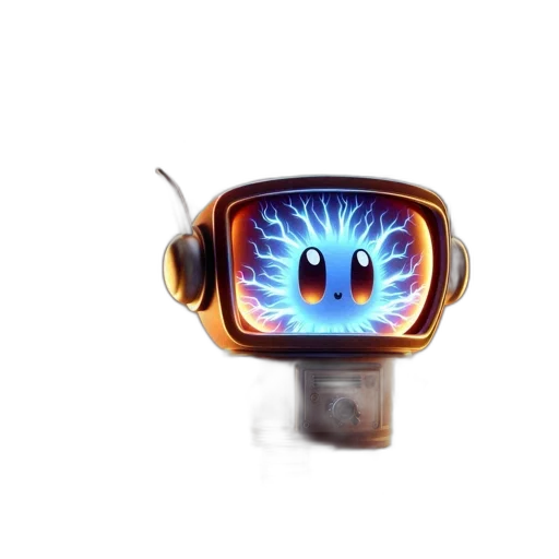 robot, mask, staff, creature transparent PNG cut-out