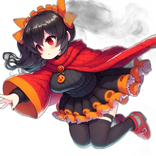 staff, dragon, weapon, dress transparent PNG cut-out