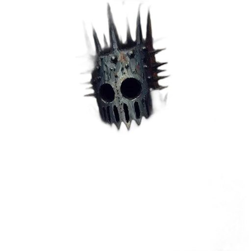 mask, crown, weapon, robot transparent PNG cut-out