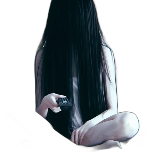 hair, mask, dress, creature transparent PNG cut-out