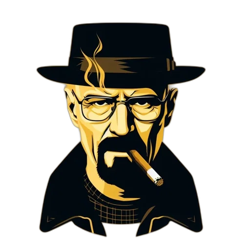 face, hat, comic book art, cartoon transparent PNG cut-out