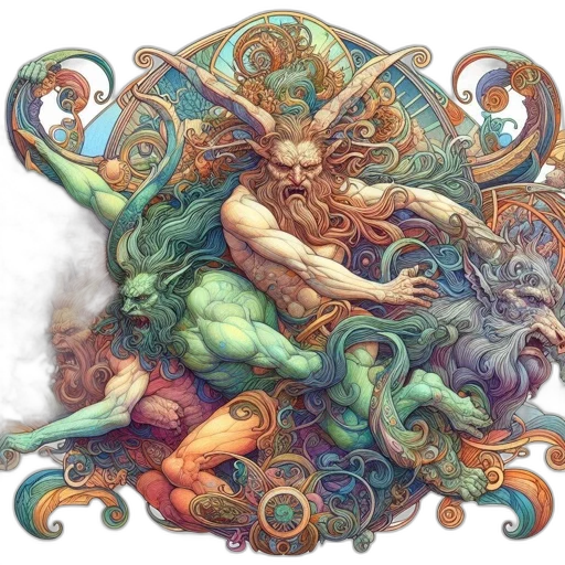 dragon, creature, mask, sword transparent PNG cut-out