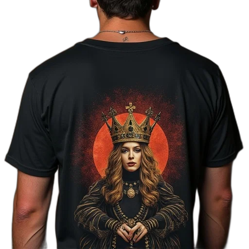 crown, fantasy art, queen, tour transparent PNG cut-out
