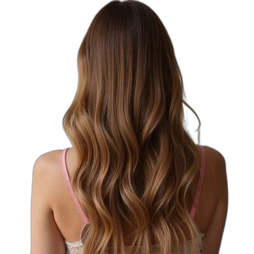 hair, photorealistic, golden, high transparent PNG cut-out