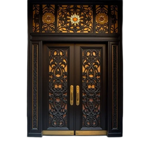 furniture, 3d render, gate, into transparent PNG cut-out