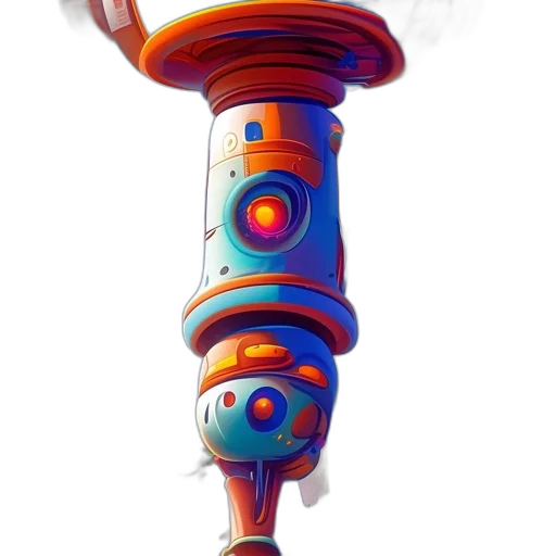 staff, weapon, robot, bottle transparent PNG cut-out