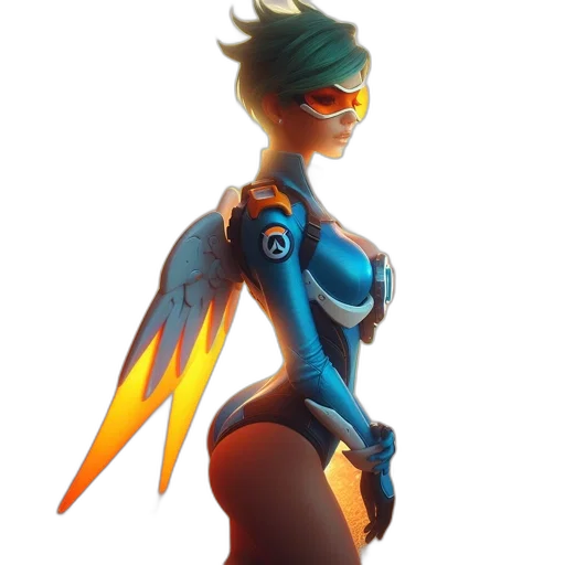 robot, staff, weapon, concept art transparent PNG cut-out