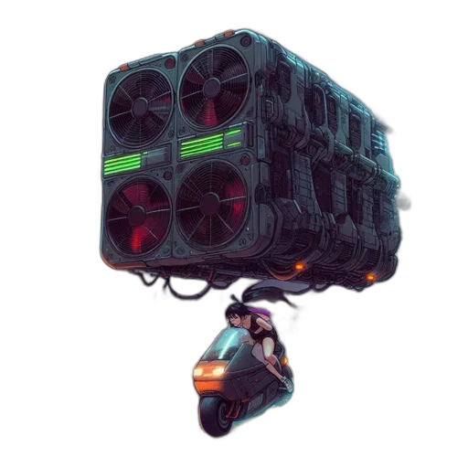 weapon, robot, car, shoes transparent PNG cut-out