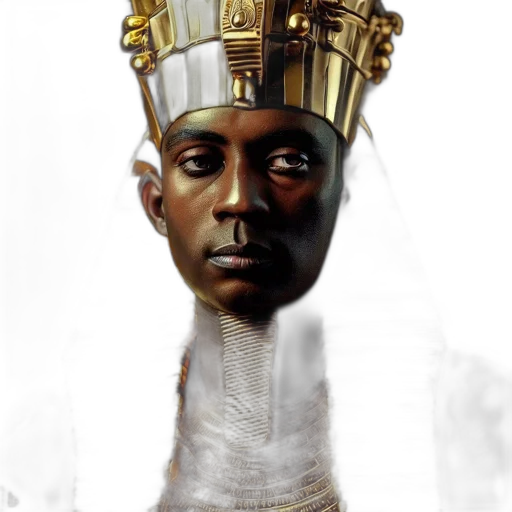 crown, face, mask, staff transparent PNG cut-out