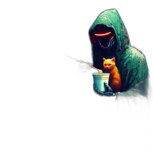 mask, food, jacket, creature transparent PNG cut-out