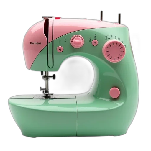 furniture, green, pink, sewing transparent PNG cut-out