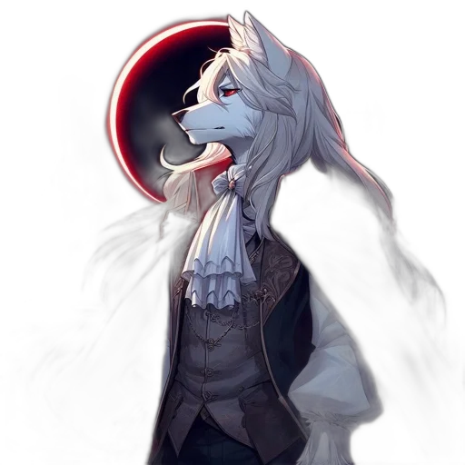 jacket, mask, staff, animal transparent PNG cut-out