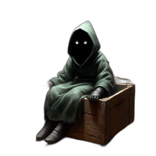 staff, mask, robot, creature transparent PNG cut-out