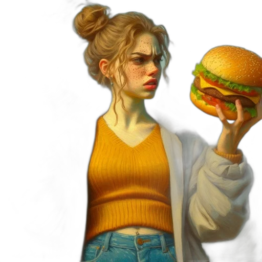 food, jacket, staff, concept art transparent PNG cut-out