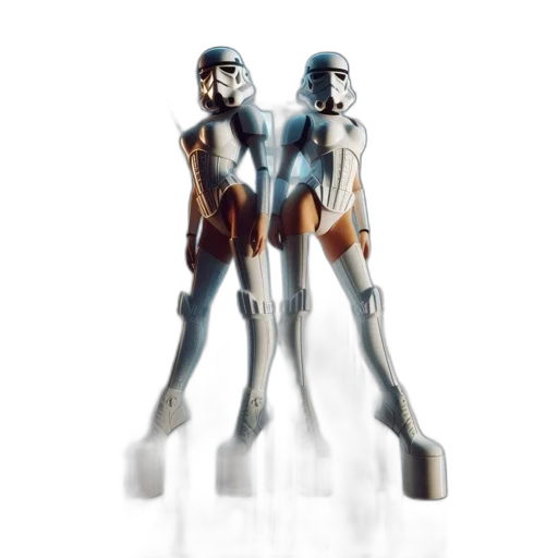 robot, 3d render, concept art, pixel art transparent PNG cut-out