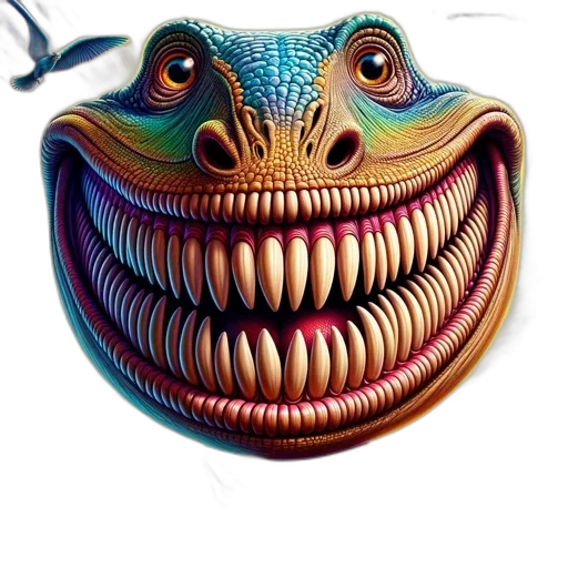 mask, face, creature, dragon transparent PNG cut-out