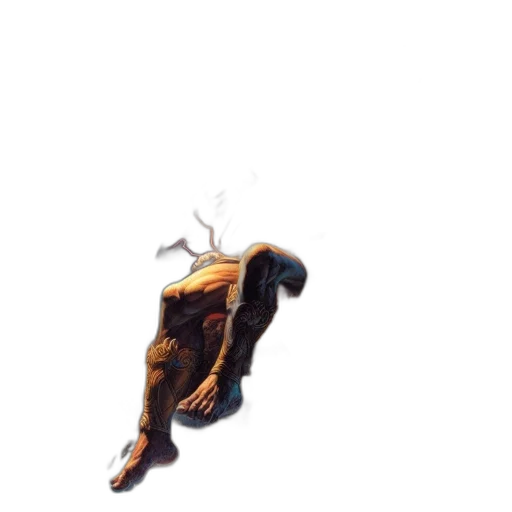 creature, dragon, animal, hair transparent PNG cut-out
