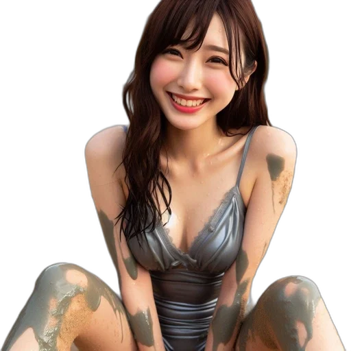 robot, dress, jewelry, face transparent PNG cut-out