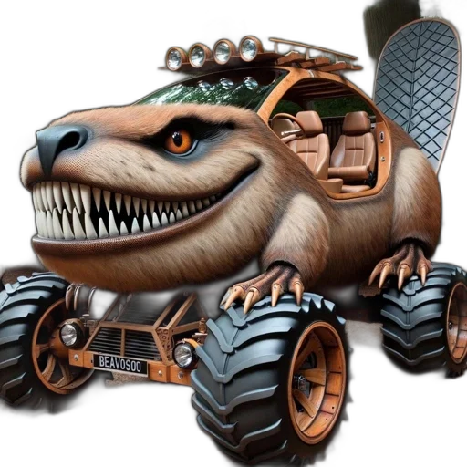 car, creature, dragon, animal transparent PNG cut-out