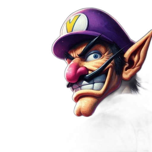 face, mask, hat, staff transparent PNG cut-out